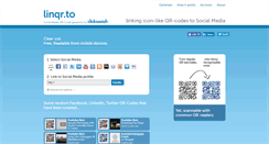 Desktop Screenshot of linqr.to